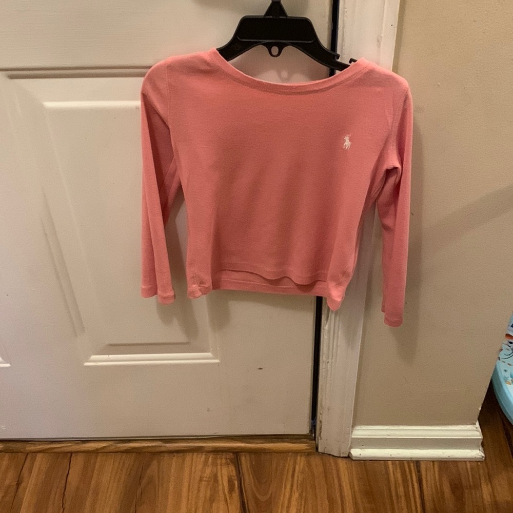 Ralph Lauren Pink Long sleeve shirt, 3T